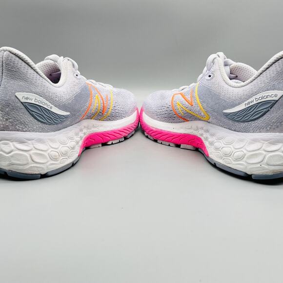 New Balance Shoes Womens 9 Gray Pink Fresh Foam 880v12 Running Athletic Sneaker - Picture 6 of 10